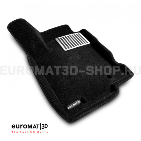 Текстильные 3D коврики Euromat3D Lux в салон для Lexus NX (2014-2021) № EM3D-003211