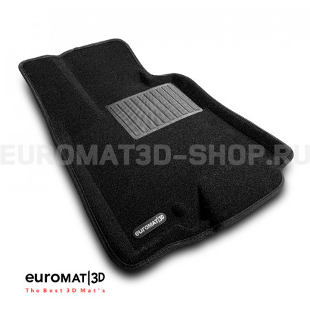 Текстильные 3D коврики Euromat3D Business в салон для Infiniti QX 50 (2015-2017) № EMC3D-002803
