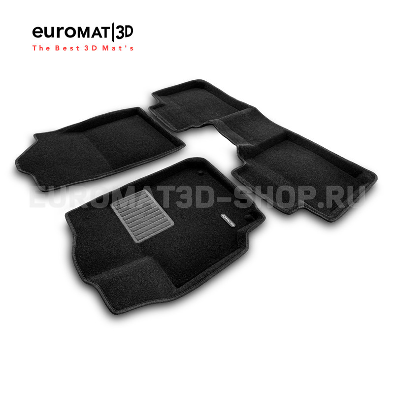Текстильные 3D коврики Euromat3D Premium в салон для Toyota Camry V40 (2006-2011) № EMPR3D-005104 Текстильные 3D коврики Euromat3D Premium в салон для Toyota Camry V40 (2006-2011) № EMPR3D-005104