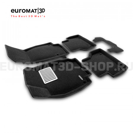 Текстильные 3D коврики Euromat3D Lux в салон для Audi A7 (2019-) № EM3D-001111 Текстильные 3D коврики Euromat3D Lux в салон для Audi A7 (2019-) № EM3D-001111