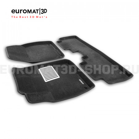 Текстильные 3D коврики Euromat3D Lux в салон для Gac GS5 (2020-) № EM3D-001431