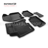3D коврики Euromat3D EVA в салон для Nissan Qashqai (2007-2013) № EM3DEVA-003714