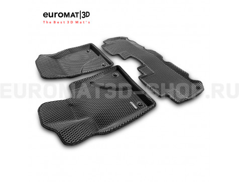 3D коврики Euromat3D EVA в салон для Lexus RX (2016-2022) № EM3DEVA-003212