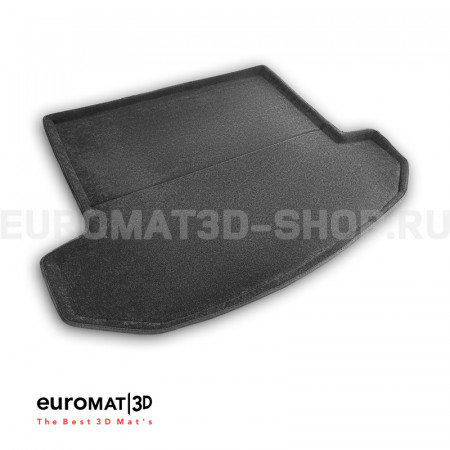 Текстильный 3D Коврик Euromat в багажник Для Chery Tiggo 8 PRO (2019-2023) № EMT3D-001422