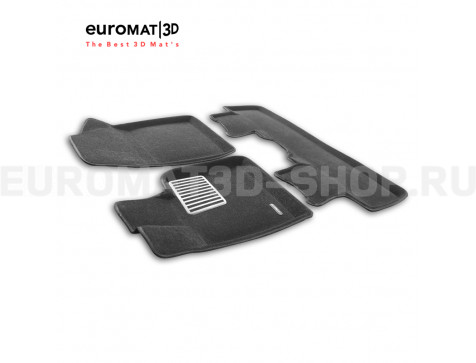 Текстильные 3D коврики Euromat3D Lux в салон для BYD SONG PLUS (2020-) № EM3D-001250 Текстильные 3D коврики Euromat3D Lux в салон для BYD SONG PLUS (2020-) № EM3D-001250