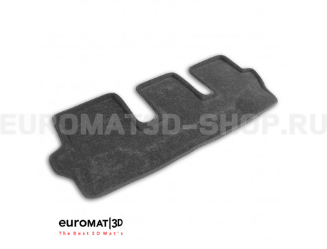 Текстильный 3D коврик на 3-й ряд для VGV U70 PRO (2024-) № EM3D-005800.3