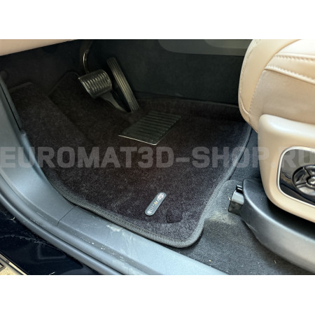 Текстильные 3D коврики Euromat3D Lux в салон для Lixiang L7 (2024-) № EM3D-005743