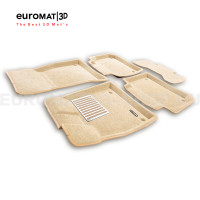Текстильные 3D коврики Euromat3D Lux в салон для Audi Q5L (2017-2026) ..